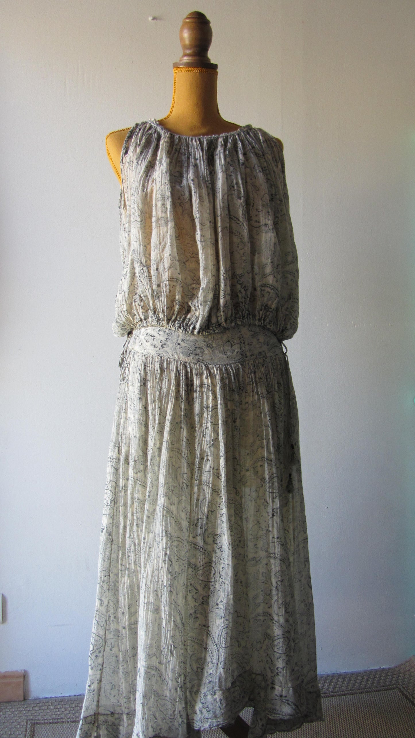 Jupe bohème Seconde main Laurence Bras.