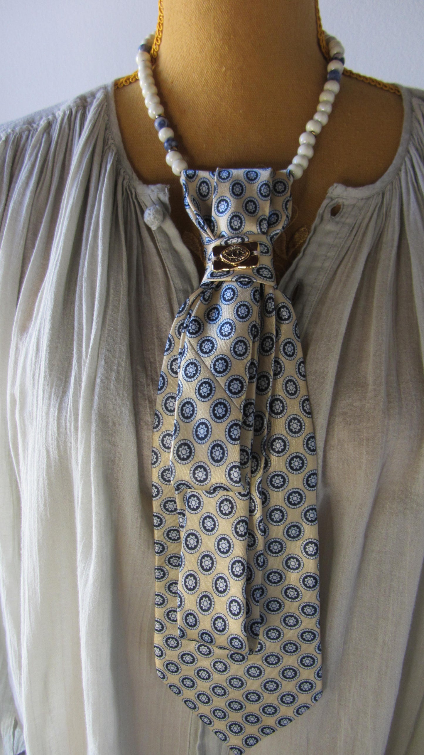Cravate Bijoux Camée